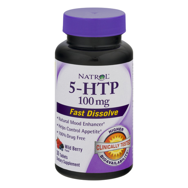 Save on Natrol 5HTP Fast Dissolve Dietary Supplement Wild Berry Order