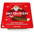 Ski Queen Holiday Spice Caramel Cheese Slices with Cardamom