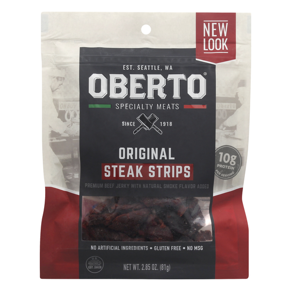Kirkland Signature Premium Beef Steak Strips Jerky 12 Oz