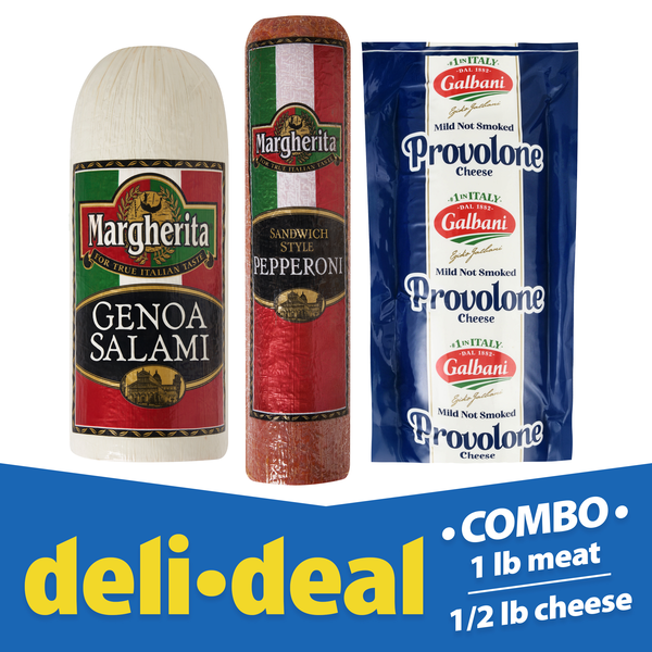Deli Deal Italian Trio (Genoa Salami/Pepperoni/Provolone)