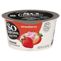 So Delicious Dairy Free Vegan Strawberry Coconut Yogurt Alternative Cup