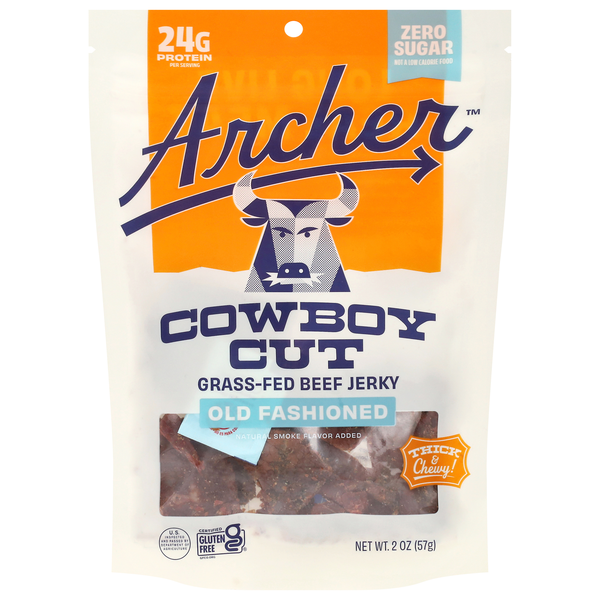 Country Archer Zero Sugar Classic 12g Protein Grass-Fed Beef Jerky
