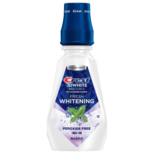Crest 3D White Brilliance Clean Mint Mouthwash