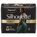 Depend Silhouette Women's Incontinence Underwear Pink Size M