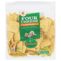 Our Brand Crafted By Buitoni Four Cheese Ravioli Pasta Family Size Fresh
