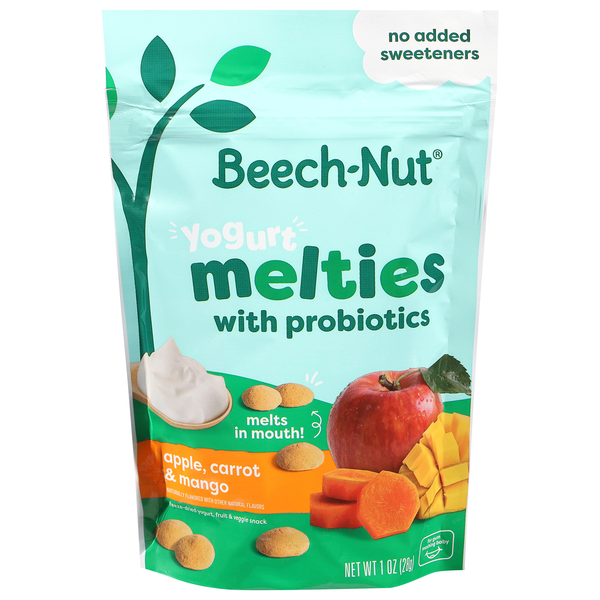 Beech-Nut Melties with Probiotics Apple Carrot Mango & Yogurt Snack