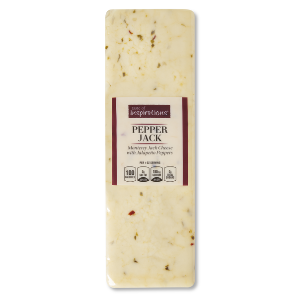 Taste of Inspirations Deli Pepper Jack Cheese (Thin Sliced)