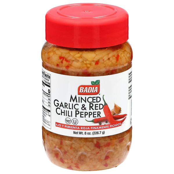 Badia Minced Garlic & Red Chili Pepper
