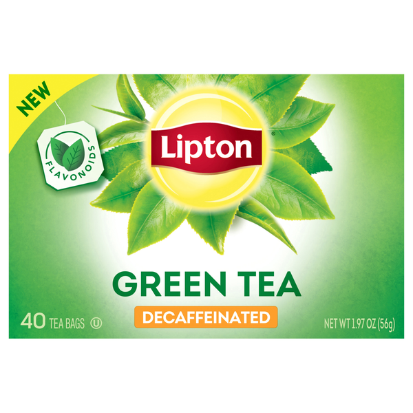 Lipton Decaffeinated Green Tea Bags