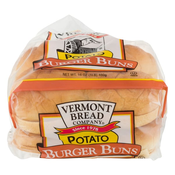 Save on Vermont Bread Co. Potato Burger Buns 8 ct Order Online