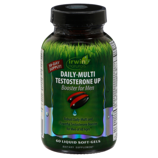 Irwin Naturals Daily-Multi Testosterone Up Liquid Soft-Gels