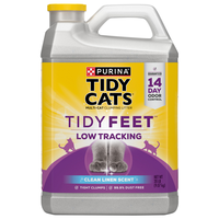 Purina Tidy Cats Tidy Feet Low Tracking Clean Linen Scent Cat Litter