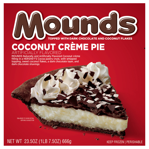 Mounds Coconut Creme Pie Frozen