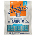 Country Archer Minis Grass-fed Beef Sticks Original Gluten Free - 8 ct