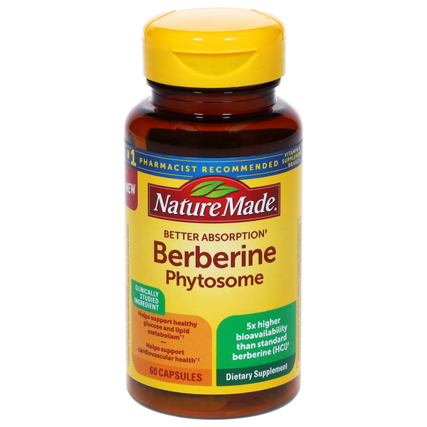 Nature Made Berberine Phytosome Capsules