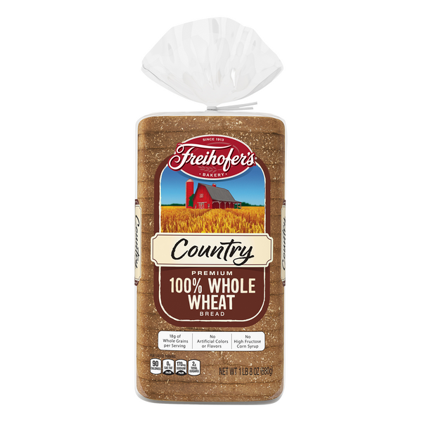 100 stone ground wheat bread
