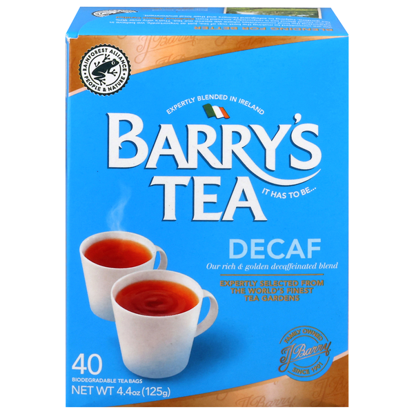 Barry's Tea Decaf Blend Black Tea Bags