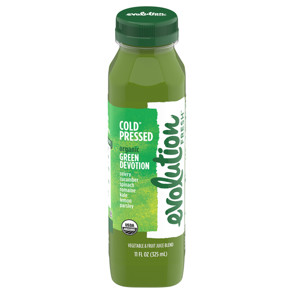 Evolution Fresh Organic Green Devotion Cold Pressed Fruit & Veg Juice