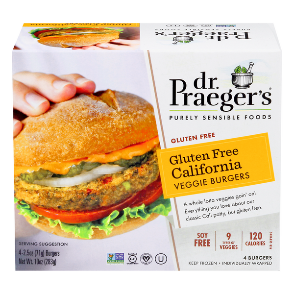 Save On Dr Praeger S Sensible Foods Veggie Burgers California Gluten Free 4 Ct Order Online Delivery Stop Shop