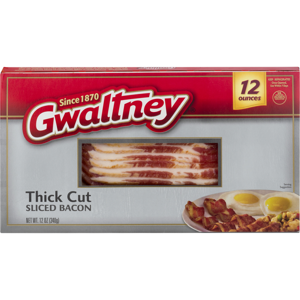 Gwaltney Thick Cut Bacon Sliced