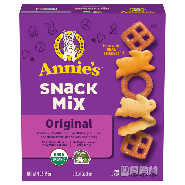 Annie's Homegrown Snack Mix Original Organic