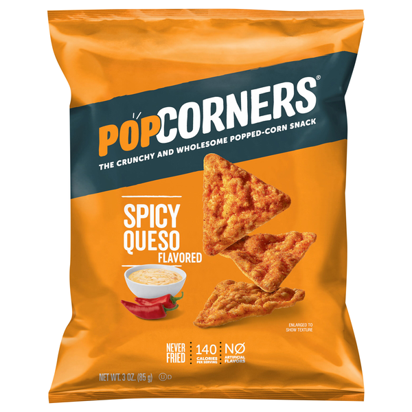 Save on PopCorners PoppedCorn Snack Spicy Queso Order Online Delivery