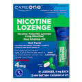 CareOne Nicotine Polacrilex Mini Lozenge 4mg Mint Flavor