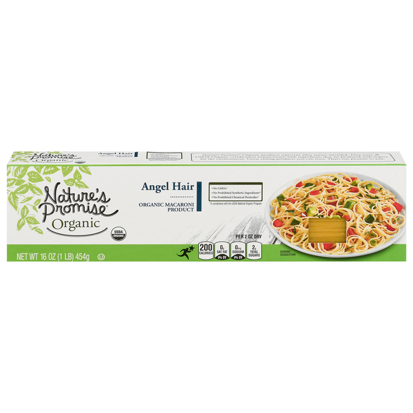 Save on Nature's Promise Organic Angel Hair Pasta Order Online Delivery Food Lion