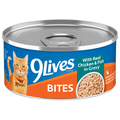 9Lives Bites with Real Chicken & Fish in Gravy Wet Cat Food