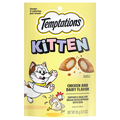 Temptations Kitten Chicken & Dairy Flavor Crunchy & Soft Cat Treats