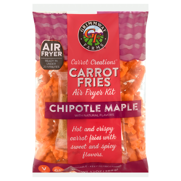 Grimmway Farms Chipotle Maple Carrot Fries Air Fryer Kit