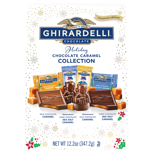 Ghirardelli Limited Edition Holiday Chocolate Caramel Collection