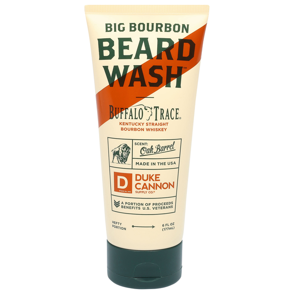 Duke Cannon Big Bourbon Beard Wash Oak Barrel Scent
