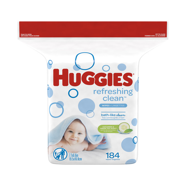 huggies baby wipes cucumber