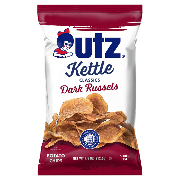 Save on Utz Kettle Classics Gluten Free Dark Russets Potato Chips Order