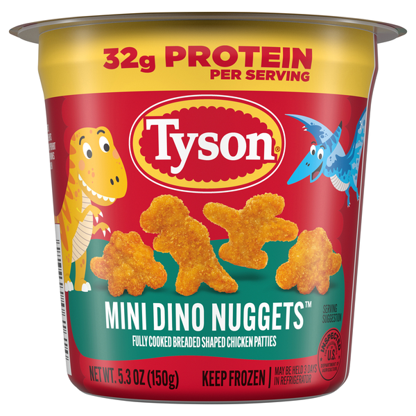 Tyson Breaded Mini Dino Nuggets Frozen