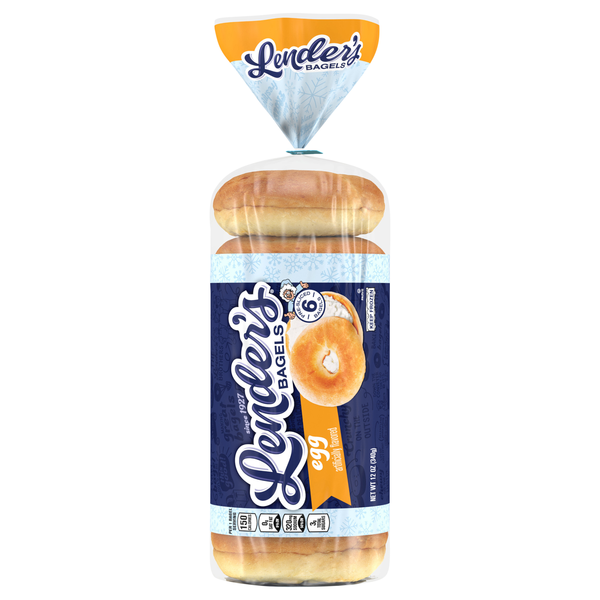 Lender's Original Egg Bagels - 6 ct Frozen