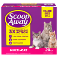 Scoop Away Clumping Meadow Fresh Scent Dust Free Multi-Cat Litter