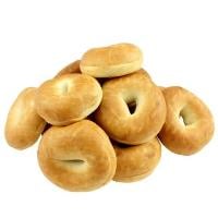 Our Brand Bakery Junior Mini Plain Bagels - 10 ct