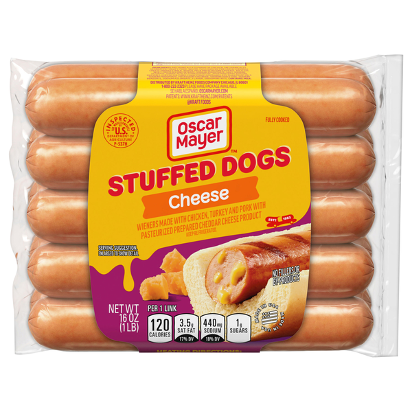 Oscar Mayer Cheese Stuffed Dogs - 10 ct