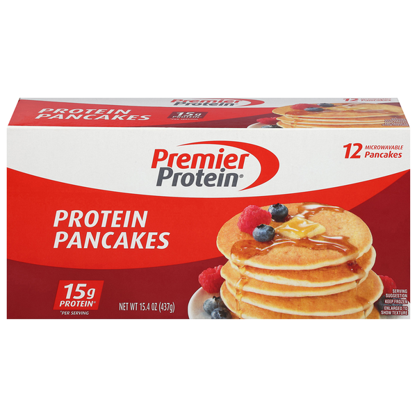 Premier Protein 15g Protein Pancakes - 12 ct