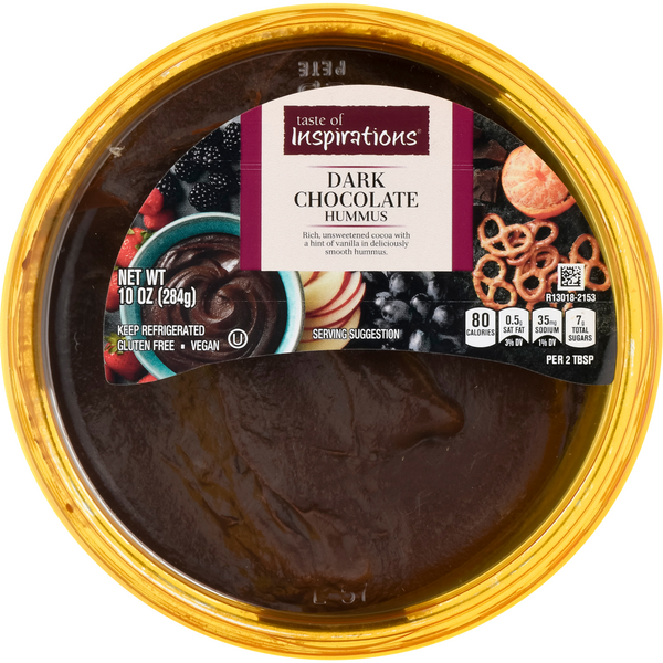 Taste of Inspirations Gluten Free Dark Chocolate Dessert Hummus