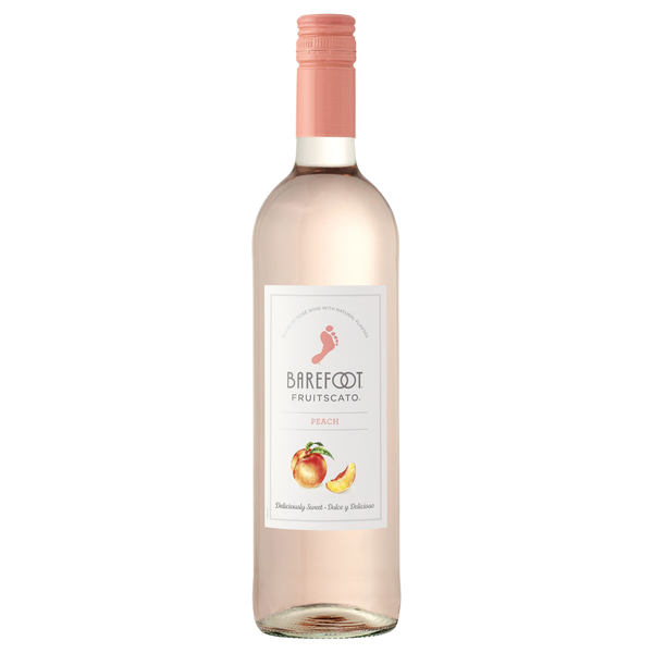 Barefoot Fruitscato Peach Rose Wine