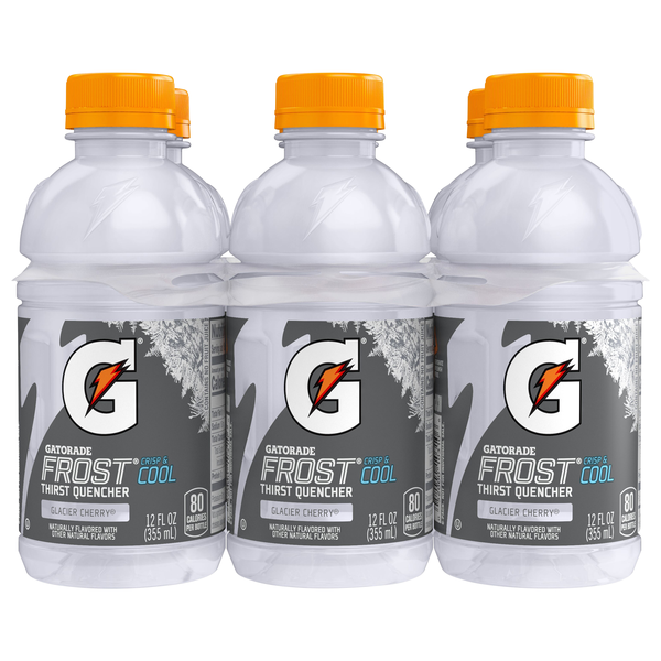 Gatorade Frost Thirst Quencher Sports Drink Glacier Cherry - 6 pk
