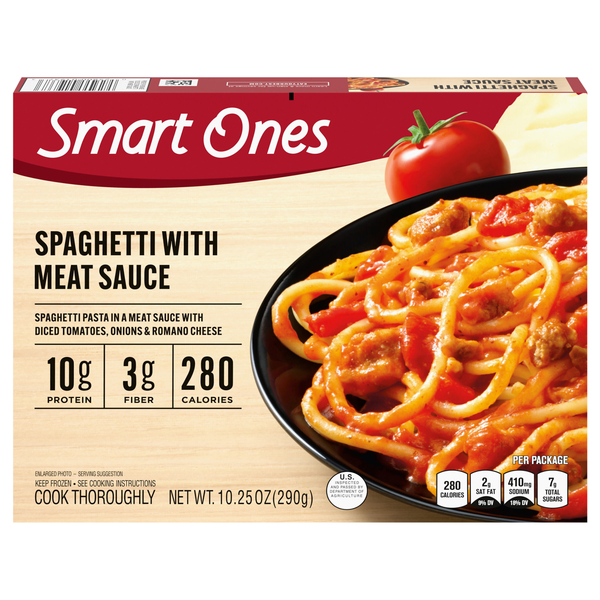 Smart Ones Spaghetti in Meat Sauce 10g Protein Frozen Meal