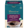 Teeccino Organic Caffeine Free Dandelion Dark Roast Herbal Tea Bags