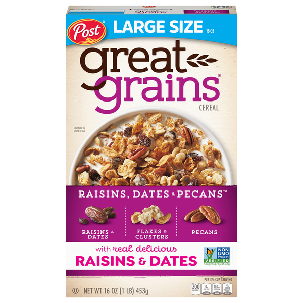 Great Grains Raisins Dates & Pecans Whole Grain Cereal