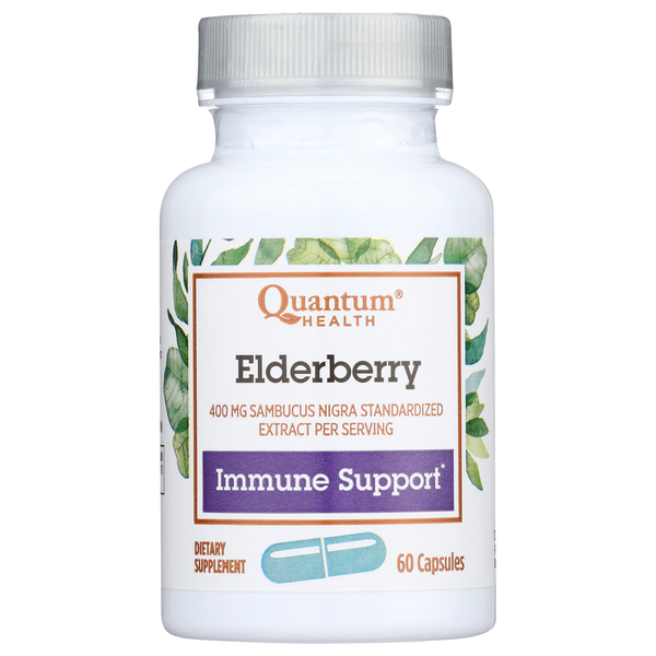 Quantum Health Elderberry Immune Support Capsules