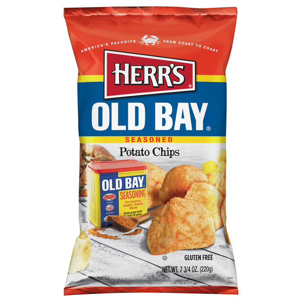Save on Herr's Potato Chips Old Bay Seasoned Order Online Delivery GIANT
