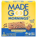 Made Good Mornings Organic Gluten Free Blueberry Oat Bars - 5 ct